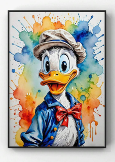 Preview: Diamond Painting Donald Duck
